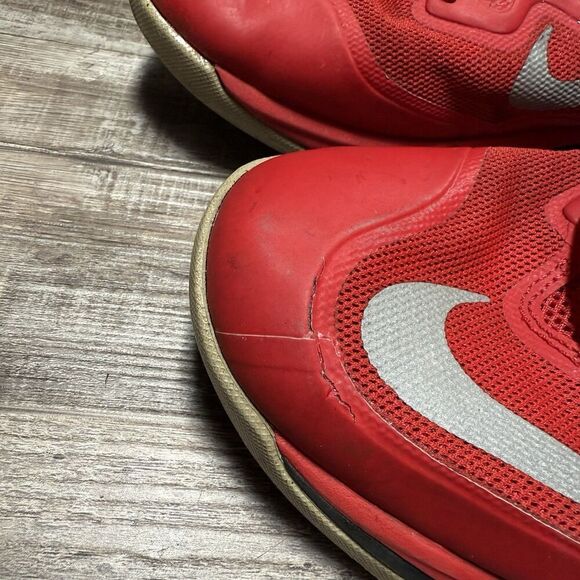 Nike Prime Hype DF II(2) 806941-600 Size: 12 Red/Black Men's Basketball Shoes - Picture 5 of 7